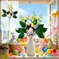 thumbnail image 1 of Décoration d'Œufs de Pâques, Vase en Plastique Coloré Staron, Tiges d'Œufs de Pâques Réutilisables et Pliables pour Décoration de Table, Maison, Fête, Mariage, 1 of 6