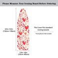 thumbnail image 5 of HELLHERO Valentine's Day Ironing Board Cover 15"x54", Polyester Fabric Replacement Cover for Tailor Shop Table Top Use, 5 of 5