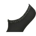 thumbnail image 3 of Sierra Socks Women No Show Invisible Rayon from Bamboo Socks (One Size Large, Fits Shoe Size 4-10, Black), 3 of 4