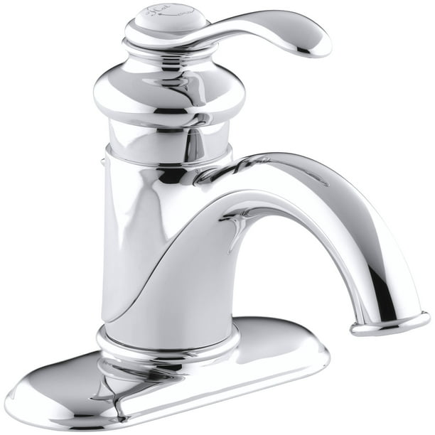 Kohler K12181 Fairfax Single Hole Bathroom Faucet Chrome Walmart