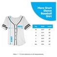 thumbnail image 6 of RICK AND MORTY Men's Baseball Jersey, Classic Cartoon Baseball Shirt Black - M, 6 of 6