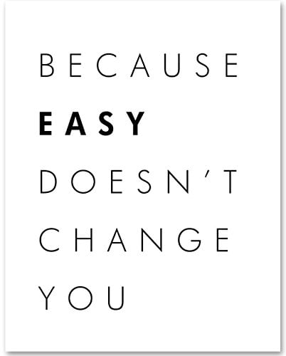 Want Better Not More Great Inspirational Gift 11x14 Unframed Art Print