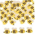 thumbnail image 6 of 50 Pcs Honey Bee Bee Pin Bee Animal Bee Ornaments Office 1.00X0.80X0.20CM, 6 of 8