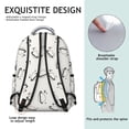 thumbnail image 2 of Celestial Galaxy Students Backpack Outer Space Nebula Cosmic Design, Durable and Adjustable Strap School Bag for Students, 2 of 6
