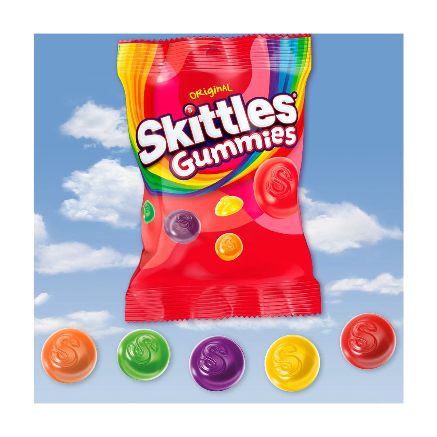 (3 pack) Skittles Gummies Original Gummy Candy - 5.8 oz Bag