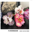 thumbnail image 3 of Nvzi Purple iris artificial flower -5 pieces, 18 inches long, home decoration flower, fake iris flower wedding arch bride bouquet, office kitchen dining table center decoration, 3 of 5