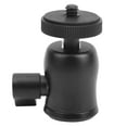 thumbnail image 2 of 1/4in Screw Small Aluminum Alloy Photography Ball Head Compatible For Tripod Camera, 2 of 8