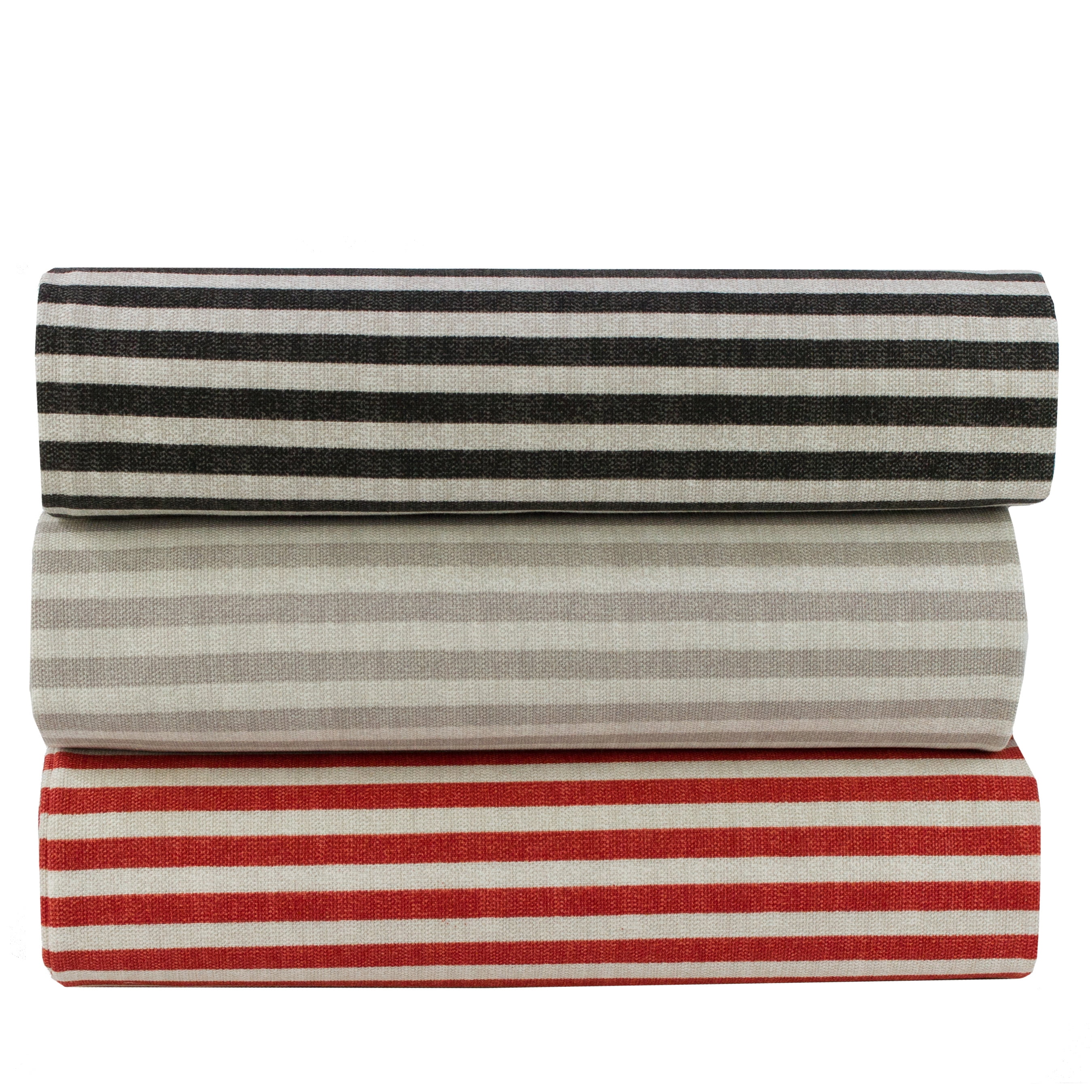 (2 pack) Better Homes & Gardens 100% Cotton Classic Stripe Beige, 2 Yard Precut Fabric