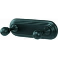 thumbnail image 3 of Alno A9086 Embassy Double Robe Hook Rack - Brass, 3 of 7