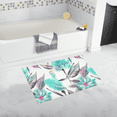 thumbnail image 2 of SUNENAT Elegant Watercolor Flowers Tulips Decor Non Slip Bath Rug Mat Absorbent Bathroom Floor Mat Doormat Large Size 20 x 32 Inches, 2 of 5