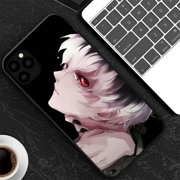 Funda de teléfono de TPU suave de anime japonés Tokyo Ghoul Japan Suave para iPhone XR X XS 11 12 13 Mini Pro Max 7 8 6 6S SE Volver Fundas Coque Tan Jianjun unisex