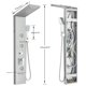 thumbnail image 3 of Sistema de panel de ducha 5 en 1 con LED, cabezal de lluvia y cascada, 3 jets ajustables, cabezal manual, llenador de bañera, sistema de torre para ba, 3 of 8