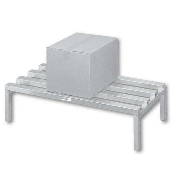 Channel CA2048 48" Stationary Dunnage Rack w/ 2500 lb Capacity, Aluminum
