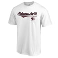 thumbnail image 2 of Men's White Alabama A&M Bulldogs American Classic T-Shirt, 2 of 3
