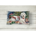 thumbnail image 4 of Old English Sheepdog Cozy Christmas Throw Pillow, 4 of 4