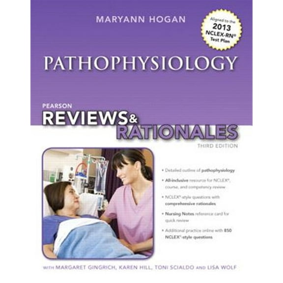 Pre-Owned Pearson Reviews & Rationales: Pathophysiology with Nursing Reviews & Rationales (Paperback) 0133249778 9780133249774