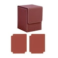 thumbnail image 2 of S SERENABLE Card Deck Box Card Deck Case Collectible Game with Dividers Card Storage Box, 2 of 9
