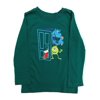 Disney Jumping Beans Infant Boys Green Monsters Inc Xmas Holiday Tee Shirt 18m