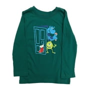 Disney Jumping Beans Infant Boys Green Monsters Inc Xmas Holiday Tee Shirt 12m