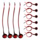 thumbnail image 1 of unbranded 10Ud Luces Marcadoras Laterales LED Rojas Para Camiones Señal De Advertencia Vehículo, 1 of 8