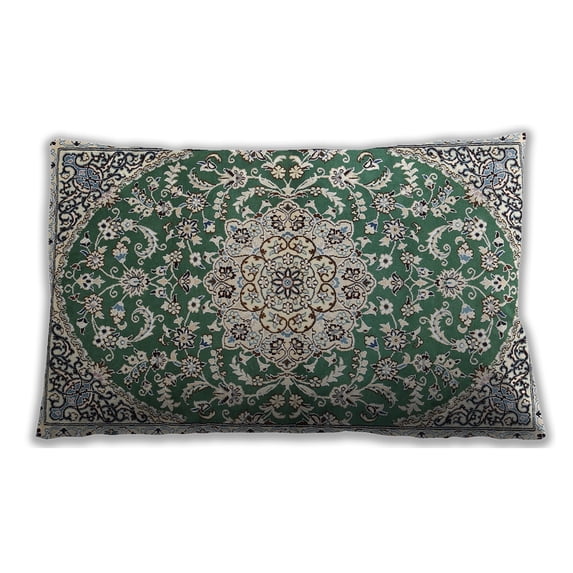 Ahgly Company Outdoor Rectangular Traditional Lumbar Throw Pillow, 13 inch by 19 inch