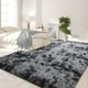 thumbnail image 3 of Alfombra FlyDoit de felpa gris oscuro teñida con corbata, 183 x 274 cm, 3 of 9