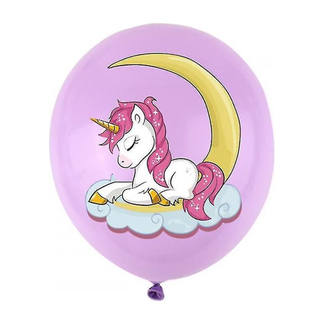Globos de unicornio, globos de látex arcoíris de 12 pulgadas, para decoración de fiestas, suministros para fiestas de cumpleaños o decoración de guirnaldas de arco