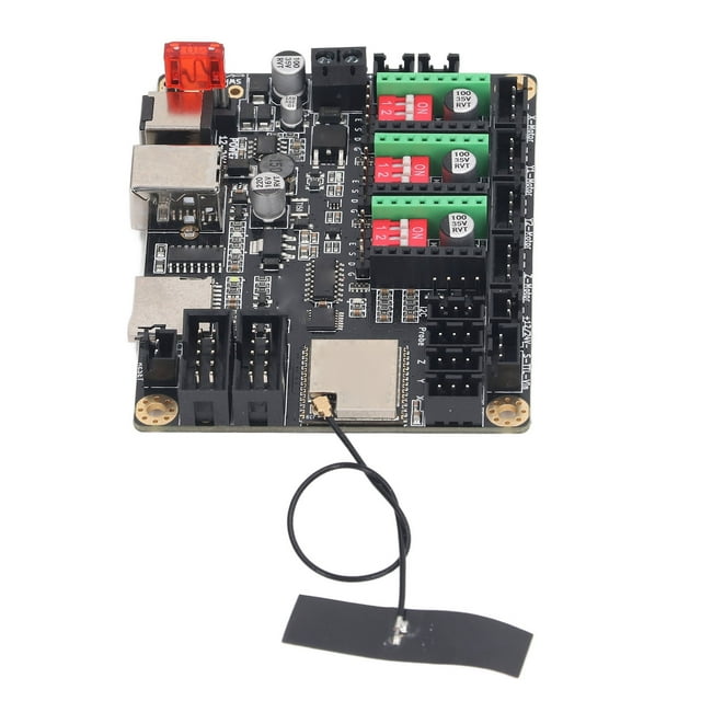 Engraver Control Board, DIY Desktop Engraving Machine Mainboard, 32bits ESP32 WiFi TFT Touch Screen Color Display, Offline Controller, LightBurn LaserGRBL App