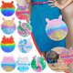 thumbnail image 4 of Bolsas De Hombro De Juguete Sensorial Con Burbujas De Empuje, Bandolera De Moda, Juguete Para Aliviar El Estrés De Silicona Con Correa Para El Hombro Para Niños Y Adultos Speravity AP007699-06, 4 of 6