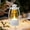 440#White, variant on LED Vintage Lantern Night Light Electronic Candle Lamp Flickering Flameless Light Portable Hanging Lantern for Halloween Christmas Wedding Party Tabletop Home Decor Ambient Lighting Display