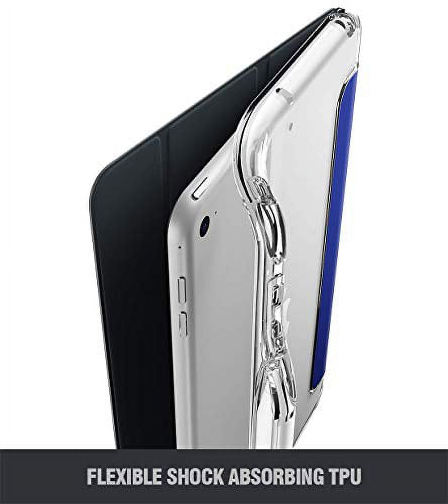 Poetic Smart Cover with Apple Pencil Holder, Flexible Soft Clear