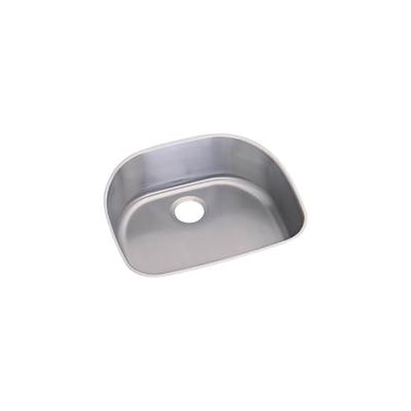 Elkay Dayton Stainless Steel 23-1/2" x 21-3/16" x 8", Single Bowl Undermount Sink