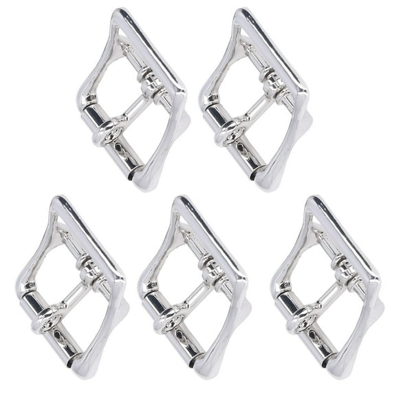 Boucle de Ceinture 5 Pcs Boucle de Ceinture Simple Remplacement Boucle de Ceinture en Cuir Durable