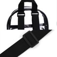 thumbnail image 4 of Sonducket con correa de PVC ajustable - Visible y conveniente para todos los días con correa transparente informal de PVC Bolsas de mensajero y de hombro, 4 of 6