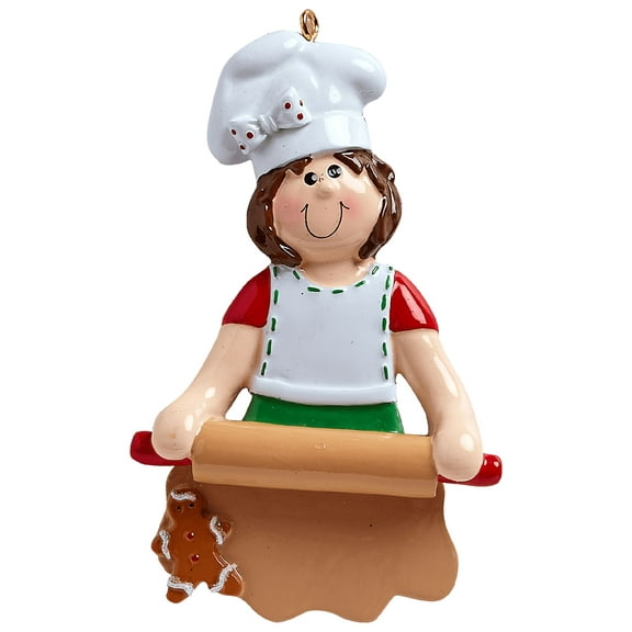 Loves To Bake Personalized Christmas Ornament DO-IT-YOURSELF