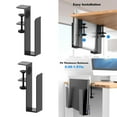 thumbnail image 3 of MOMOJIA 2x Modern Headphone Stand Adjustable Hook Compact Desk Organiser Quick Setups Without Tools, 3 of 11