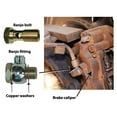 thumbnail image 4 of Brake Hoses Banjo Bolts, Tight Fit Corrosion Resistant Caliper Brake Hose Banjo Bolt Set M10x1.5  for Liquid Flow Control, 4 of 7