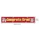 thumbnail image 3 of Graduation Banner Porch Sign, Class Congrats Decoration, 300x50cm Photo Background, Waterproof Vinyl Banner, Easy Hang, Graduation Party Decor, Outdoor Use, Metal Grommets, For Home, 3 of 9