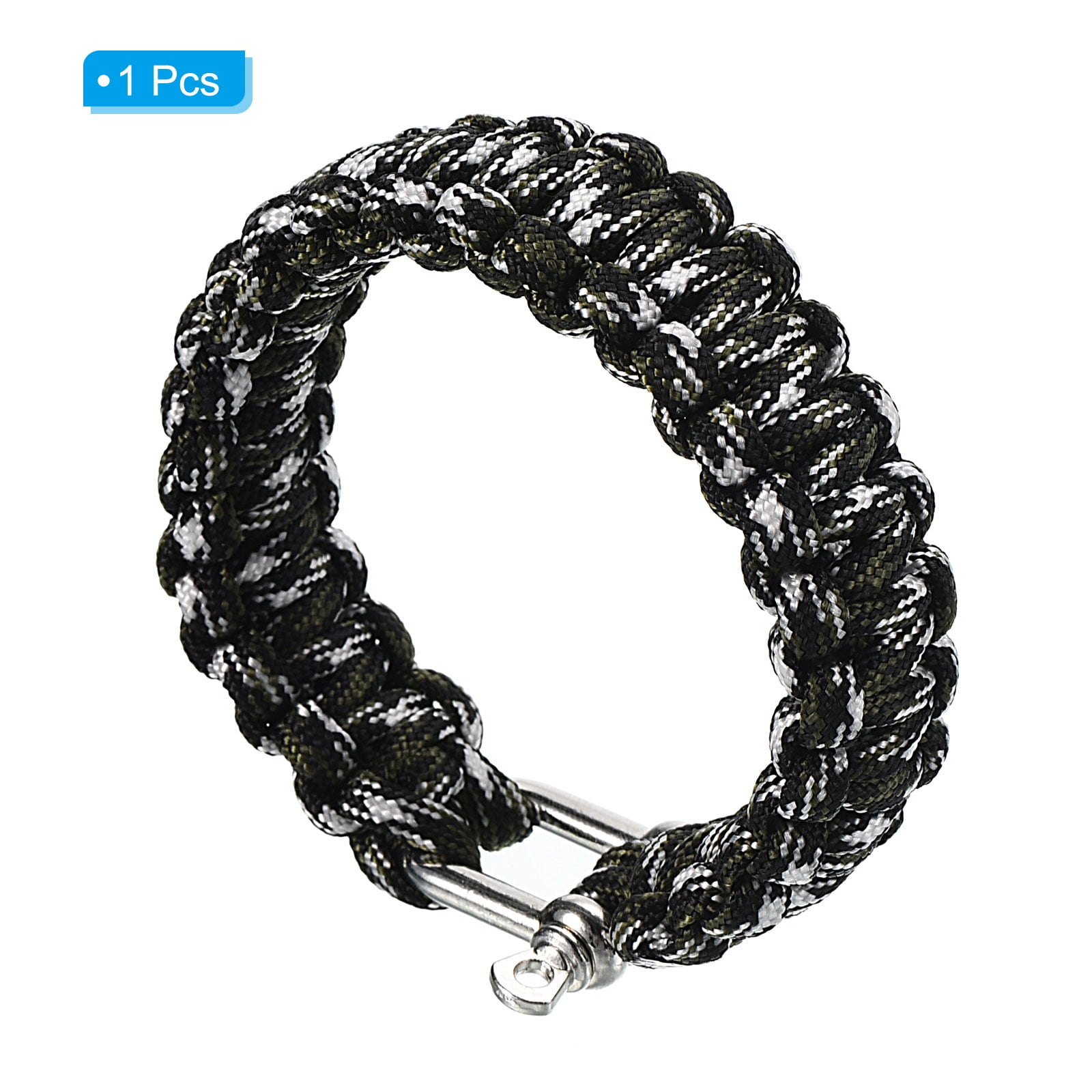 Black Bead Paracord Bracelet — Nova Heart Designs