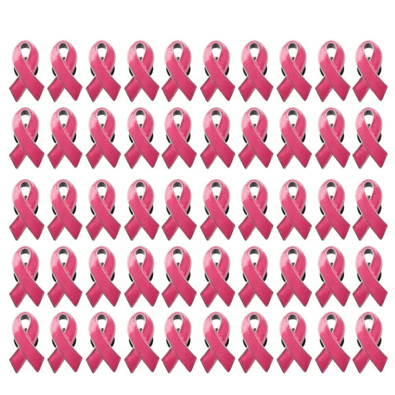 Necvior Set Of 50 Awareness Ribbon Enamel Pin Health Cause Advocacy Jewelry Decoration