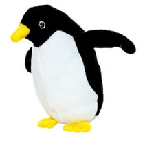 Mighty Jr Arctic Penguin Durable Plush Squeaky Dog Toy