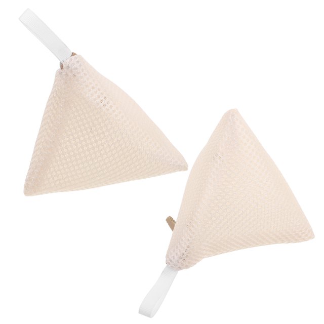 Hytrove 2Ud Bolsa De Lavandería Beige Con Malla Transpirable Para Ropa Y Zapatos