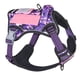 thumbnail image 1 of Arnés táctico para perros BUMBIN, sin tirones, para perros medianos, camuflaje morado, 1 of 6