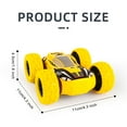 thumbnail image 4 of VANLOFE Car Toys For Boys Aged 2 3 4+ Gift Pull Back Cars Double-Sided Friction Powered Vehicles Shockproof Toy Cars Blue Mini Car 4.3*4.3*1.8in, 4 of 5