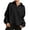 Black1, variant on yillto Sweatshirts for Womens Long Sleeve V Neck Pullover Oversized Solid Color Casual Sweatshirt