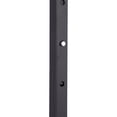 SSWBasics Boutique Vintage Single Rail Rolling Rack - 48 x 20 x 48-66 ...