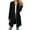 Black, variant on Dagegui Womens Long Sleeve Cardigans Knit Open Front Outerwear with Pockets Solid Color Fall Casual Cardigan Sweaters Black S