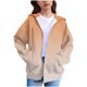 thumbnail image 1 of Chaquetas y prendas de vestir casuales con capucha de manga larga para niños y niñas, otoño e invierno, chaqueta con capucha de manga larga de polar, linda chaqueta de polar para bebé y parte superior, 1 of 5