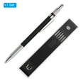 thumbnail image 3 of Unique Bargains Mechanical Pencil with 12Pcs HB Refills, Write Smoothly Pencil with Built-in Sharpener and Claw Tip, Black, 3 of 6