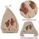 thumbnail image 5 of Bolsa de toalla para el cabello de microfibra, pañuelo de secado rápido, gorro de ducha, suave, absorbente, lindo gorro de secado para el cabello de dibujos animados, cabello mojado para mujeres, más largo y grueso, marrón JM, 5 of 5